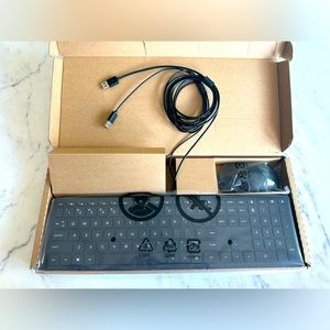 ❗️SOLD❗️HP Black Wired Keyboard / Mouse Combo Model No.: TPC-C003K / TPC-C002